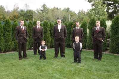 Fall Brides- What are the guys wearing?