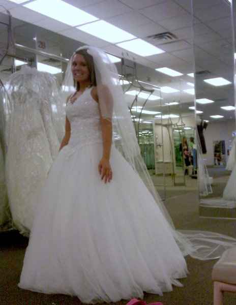 I said yes to the dress! :)