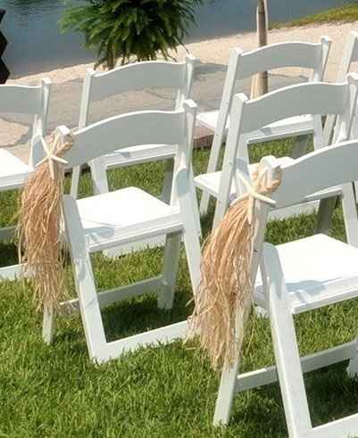 My latest DIY for a fellow beach bride!**Pics**