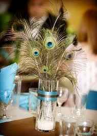Help need ideas for bridemaids bouquet, peacock theme, cant afford flowers.