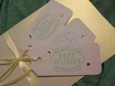 Another DIY....wishing tags for my wishing tree!