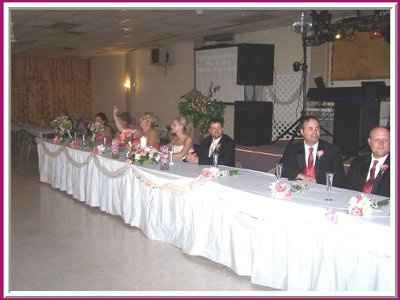 Reception Decor for a large space