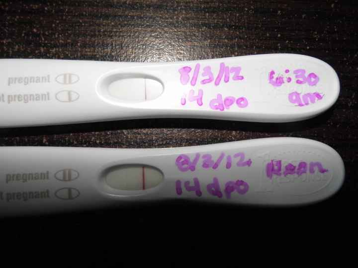 Positive Pregnancy Test Results Faint Line