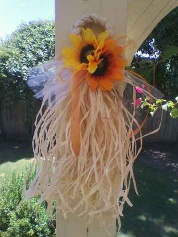 My fall DIY for a fellow ww bride! Fall Brides share your decor!