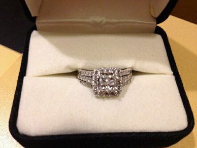 We had the bands put together! Love my bling!**Pics**