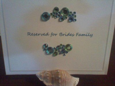 My DIY place cards!