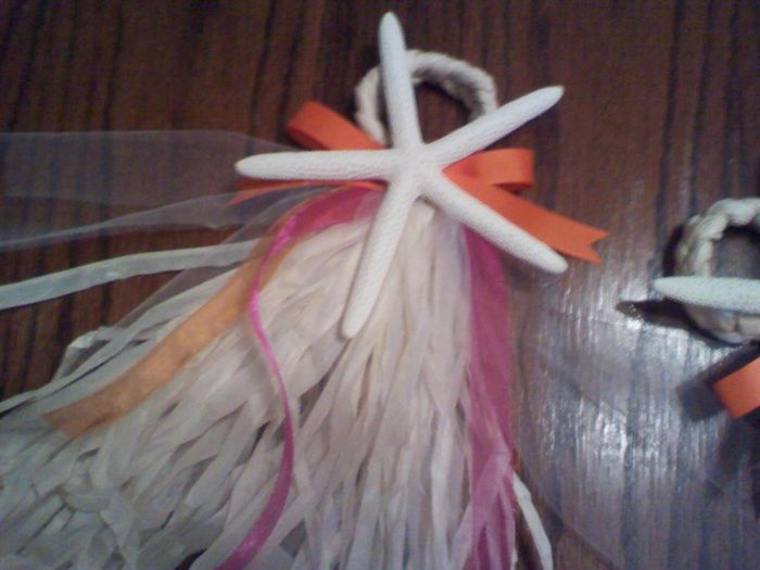 My latest DIY for a fellow beach bride!**Pics**