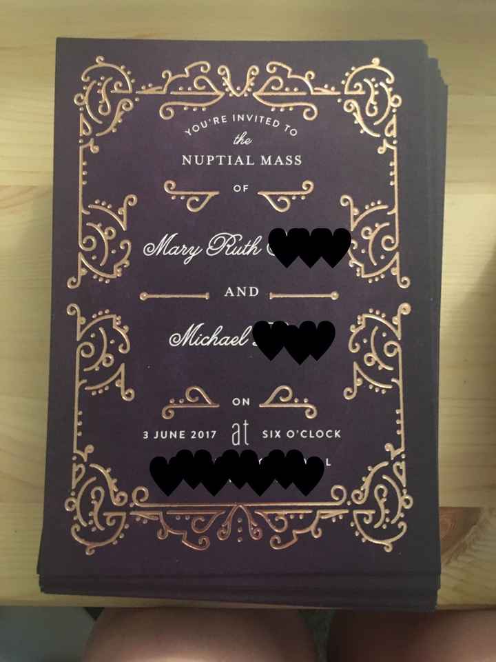 Invitations!
