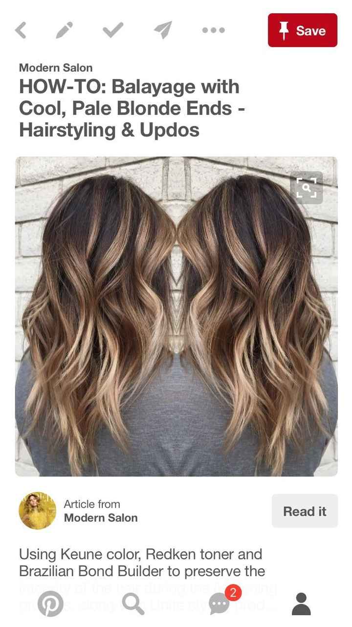 Can't decide wedding day hair color!