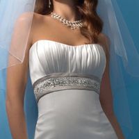 So you said yes to the dress.... now let's see it! :)