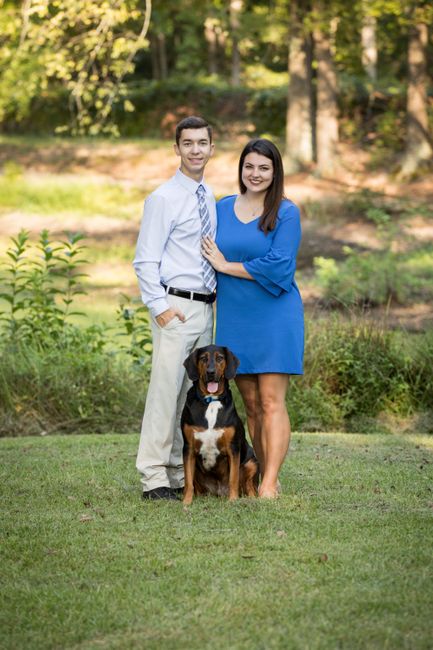 Pets in Engagment Photos 8