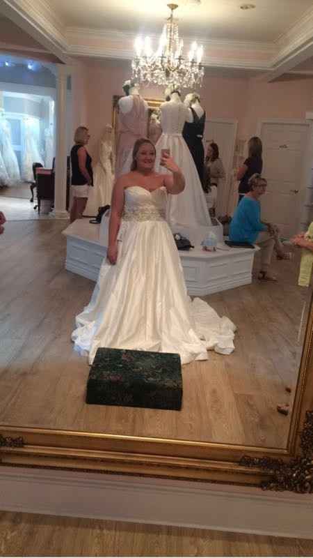 I said yes to the dress!