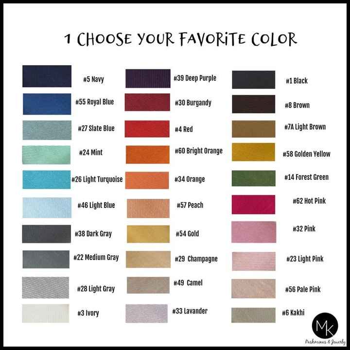 Scarf Colors