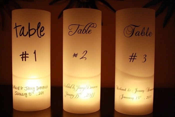 Table Number Inspiration?