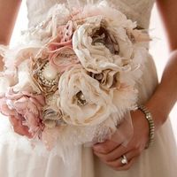 Is anyone using a paper flower bouquet?