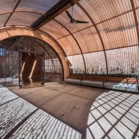 Industrial warehouse wedding reception ideas - 1