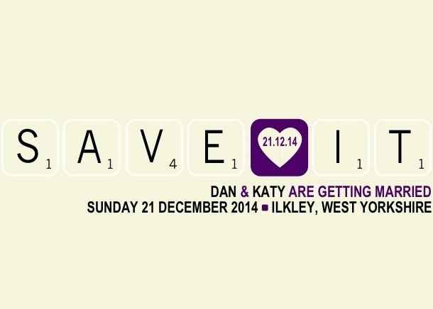 Our save the dates... What do you think?