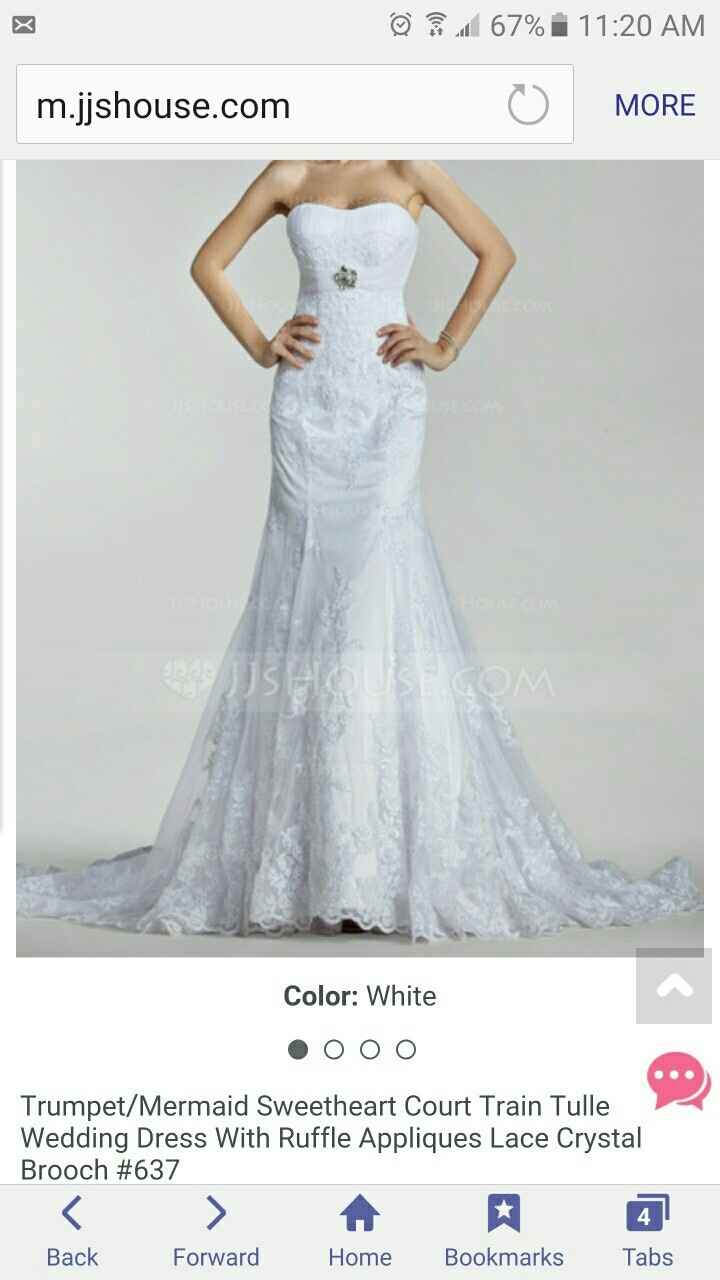 Show me your trumpet/mermaid style dress!!!