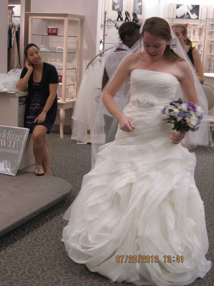 Show us your wedding dress