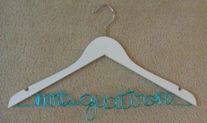 Bridal hanger - what should mine say?