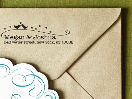 Invite/Mail Question- Address Stamps