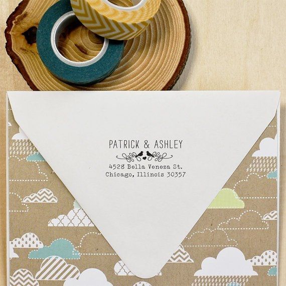 Invite/Mail Question- Address Stamps