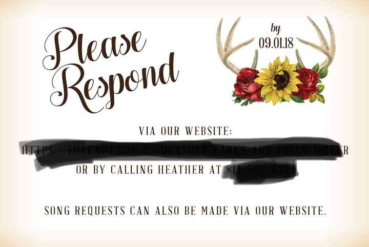 Details and rsvp online on Same card - 1