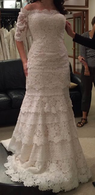 Did anyone add straps or sleeves to your dress?  Pics wanted!
