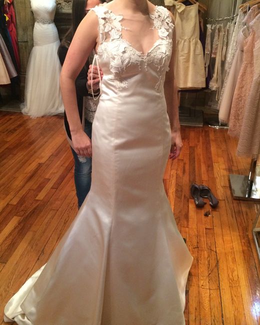 I bought my dress!