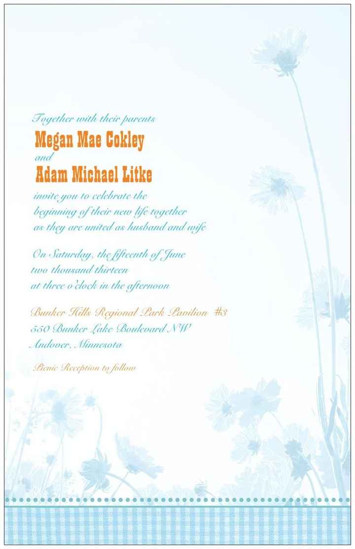 Invites... What do you ladies think?