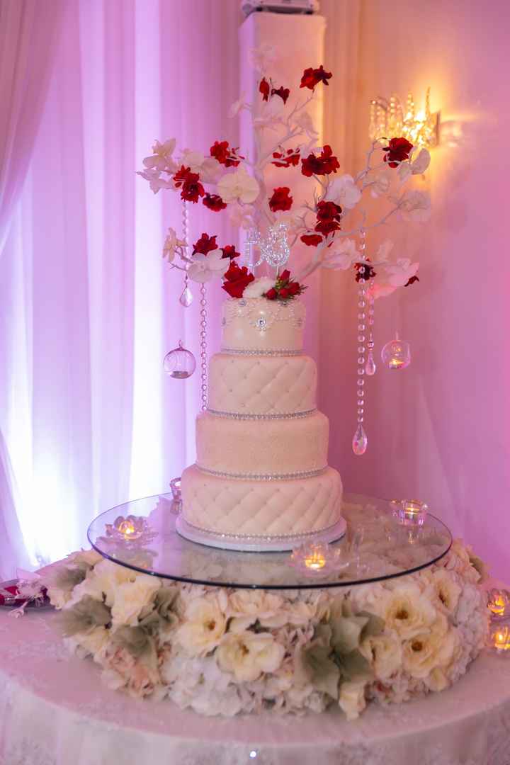 How many tiers in your wedding cake? - 1