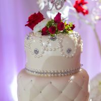 How many tiers in your wedding cake? - 2