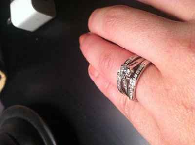 My wedding band came in :) *PICS
