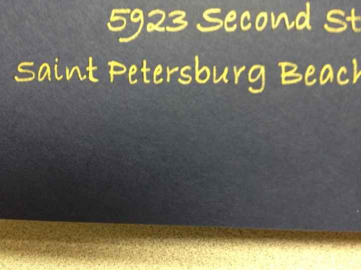 Addressing Invitations