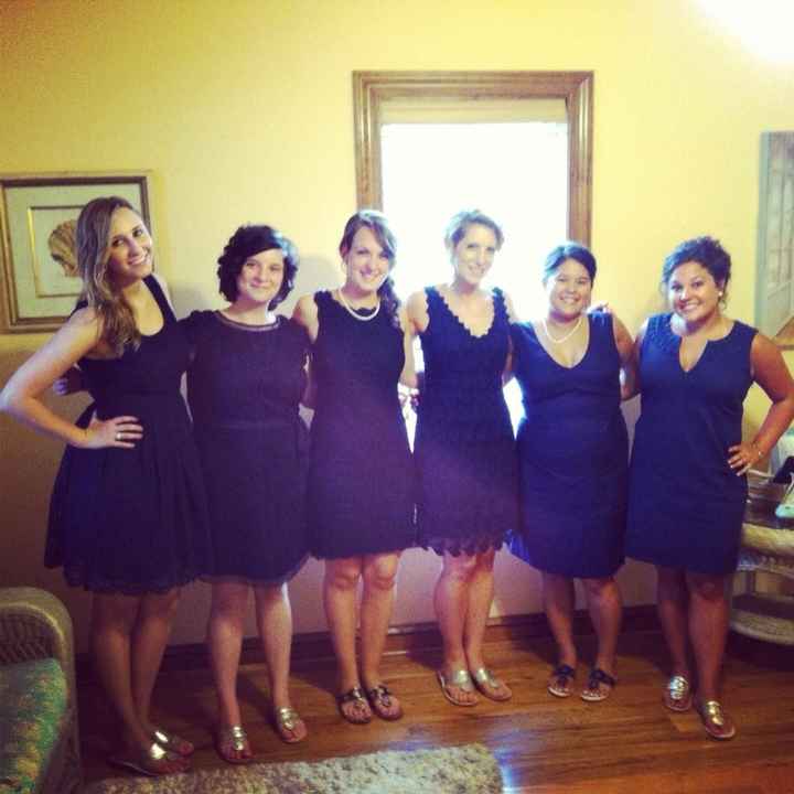 Bridesmaid dresses