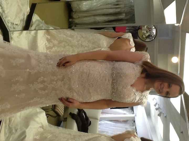 Another Maggie bride here - I said yes to the dress!