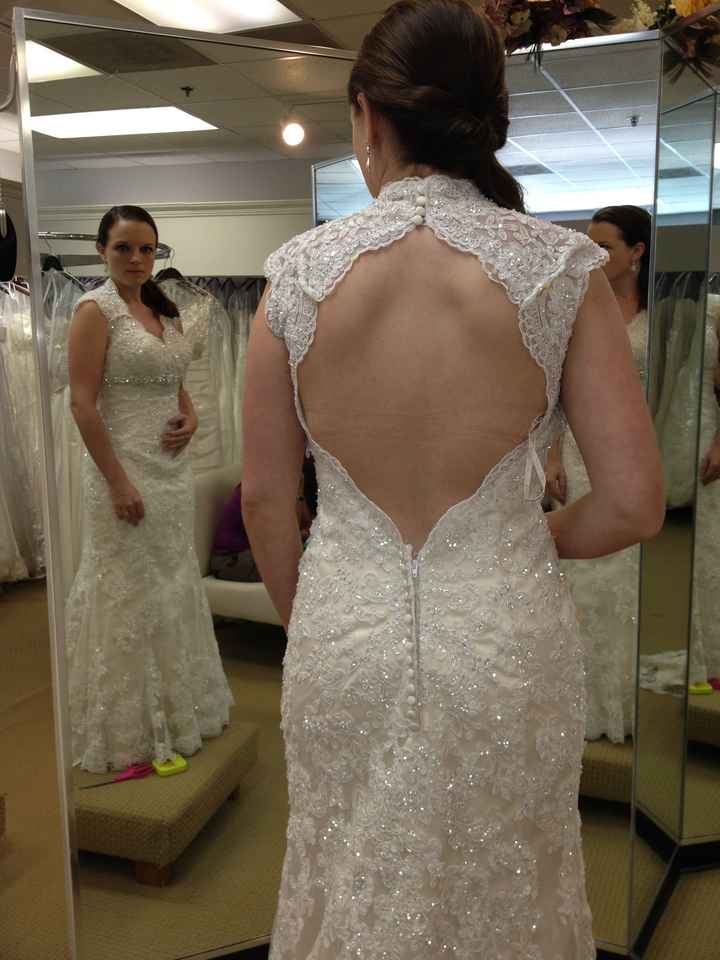 Update from my fitting - the dress is... (more pics added!)