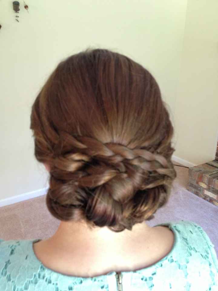 Had mah hair and makeup trial yesterdayyyy (pic heavy)