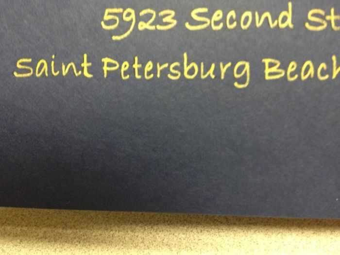 Addressing Invitations