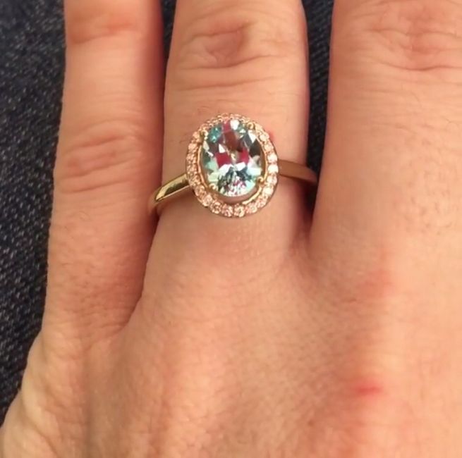 Did you help pick your ring? 7