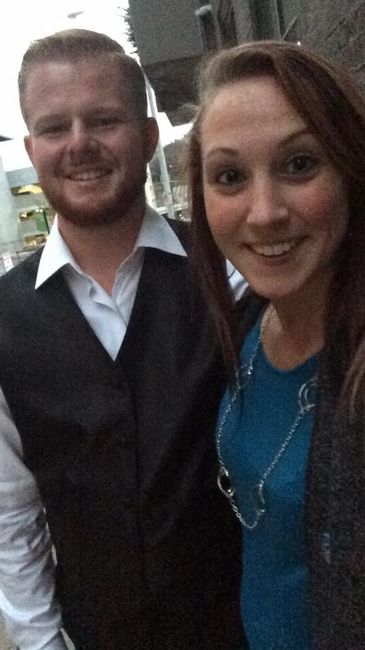 Not our first picture ever, but this is from our first official date!