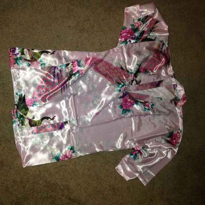 Bridemaids robes