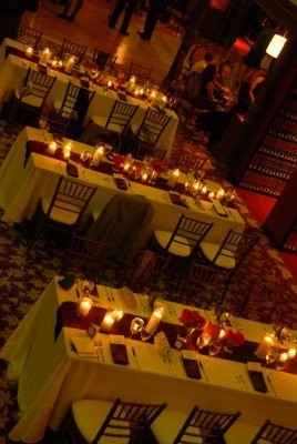 i need some inspiration for my centerpeices, my tables are  oblong.  im stuck on ideas help ladies