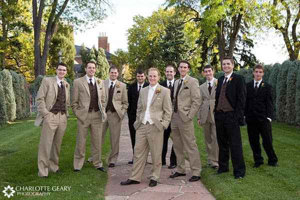 Mixing colors of tuxes...