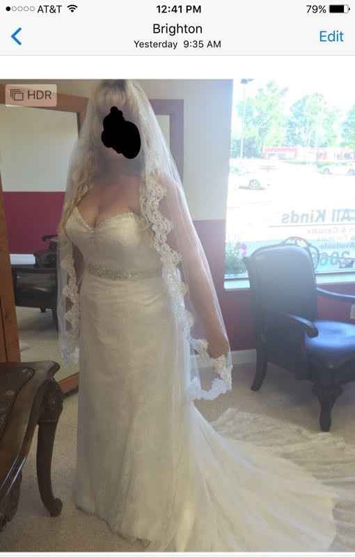 Should I keep this veil?