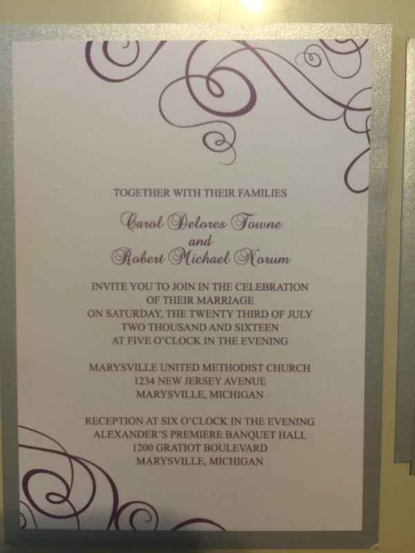 DIY or purchase Invitations?