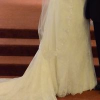 Altering the him of my lace wedding dress