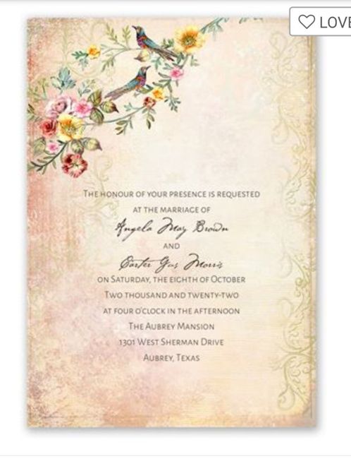 Show me your wedding invitations! 10
