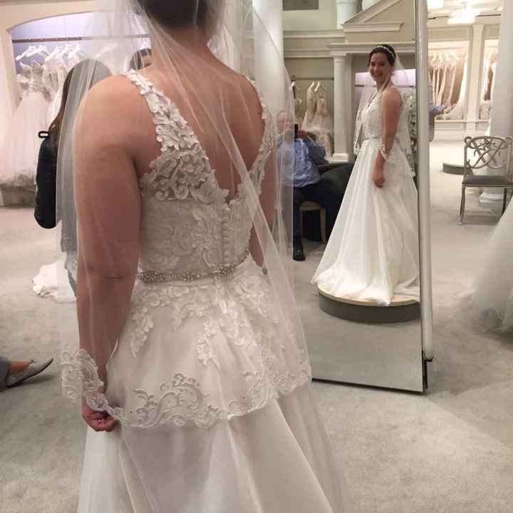 Let's see your wedding dresses.