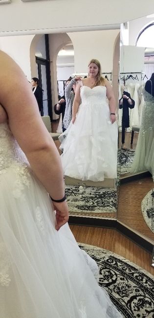 What would you do? Plus sized and need advice as to how to style my gown. 5